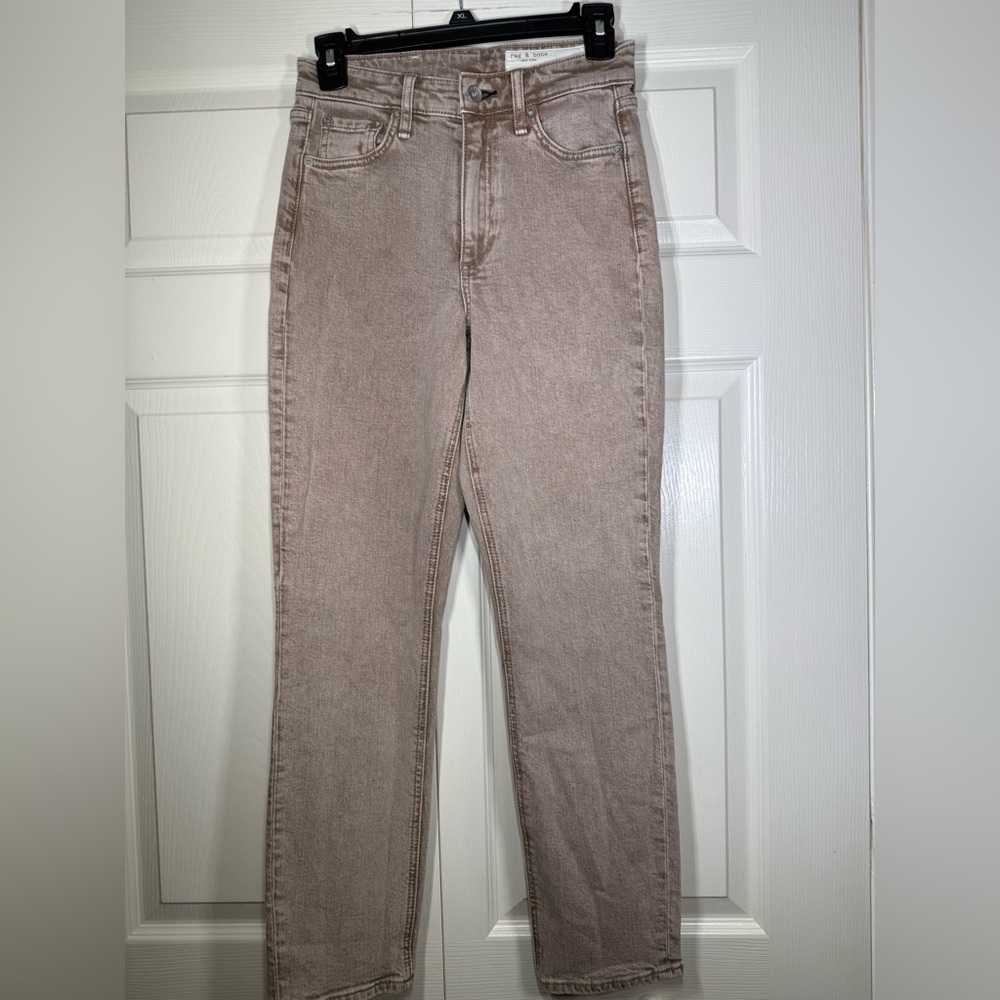 Rag & Bone Women’s Nina High Rise Ankle Cigarette Jeans Size 24